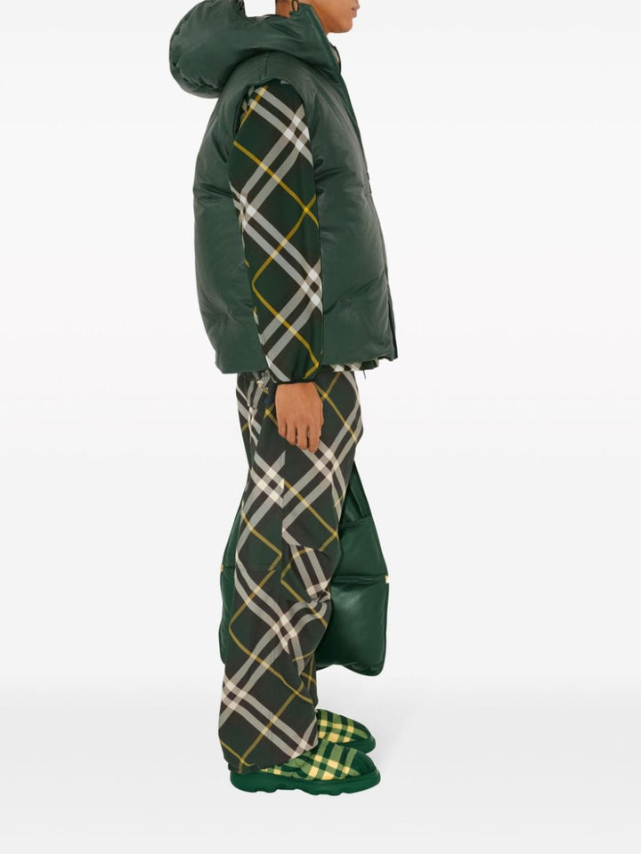 Burberry Trousers Burberry Trousers Green Burberry Trousers Green Brand