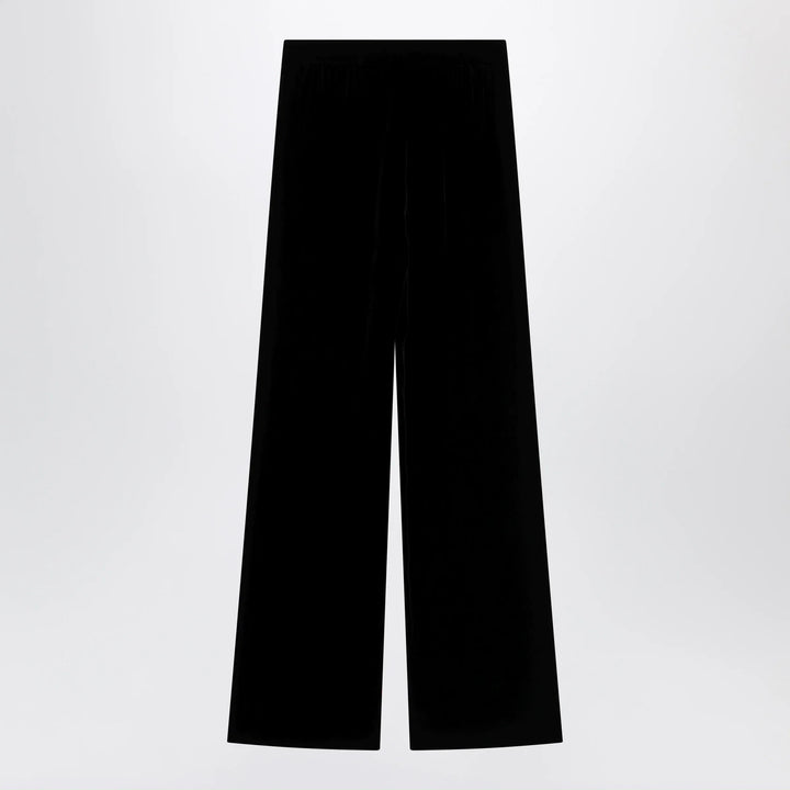 Valentino - Black viscose-blend trousers Brand