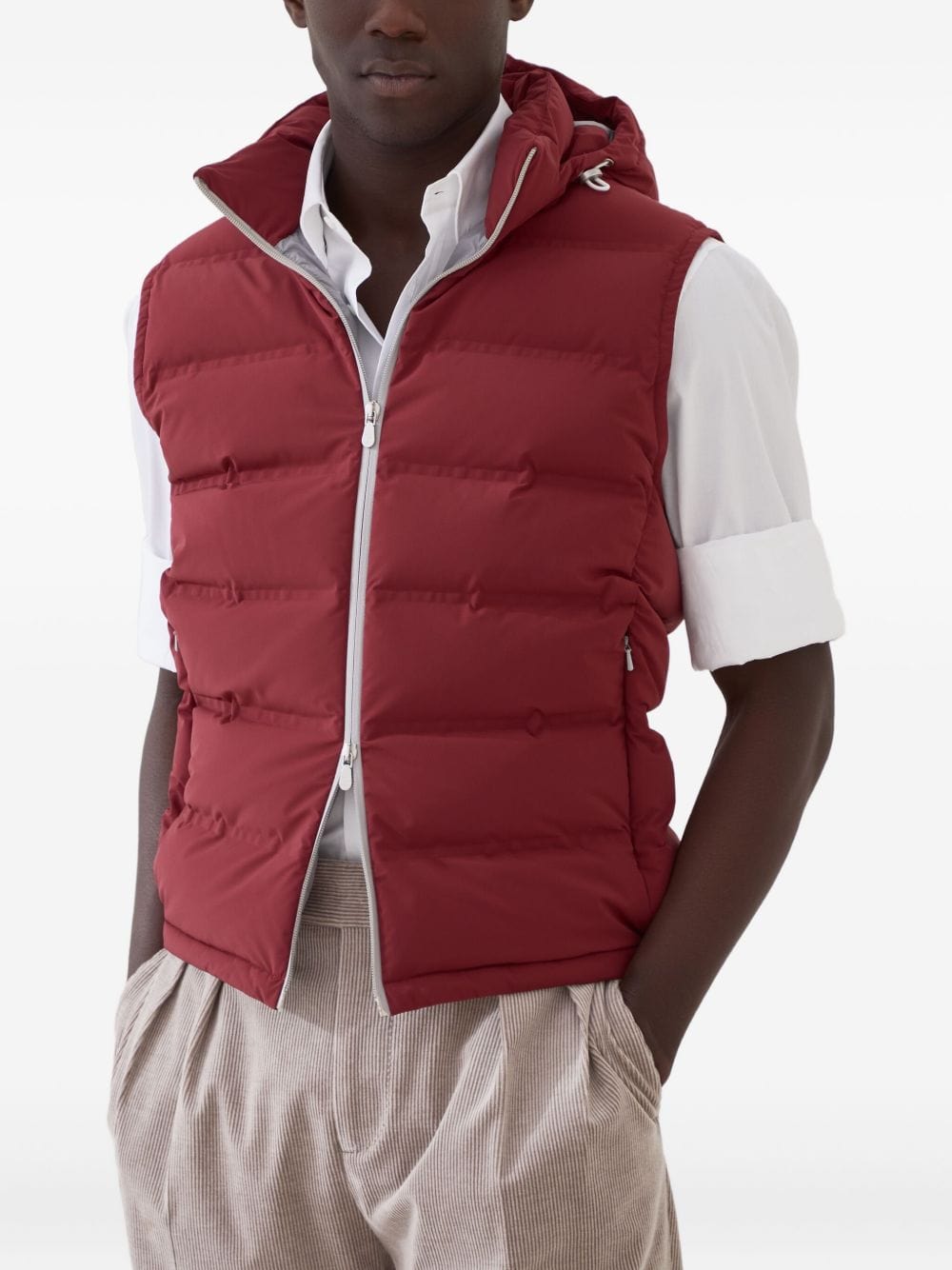 Brunello Cucinelli Vests Brunello Cucinelli Jackets Red Brunello Cucinelli Jackets Red Brand