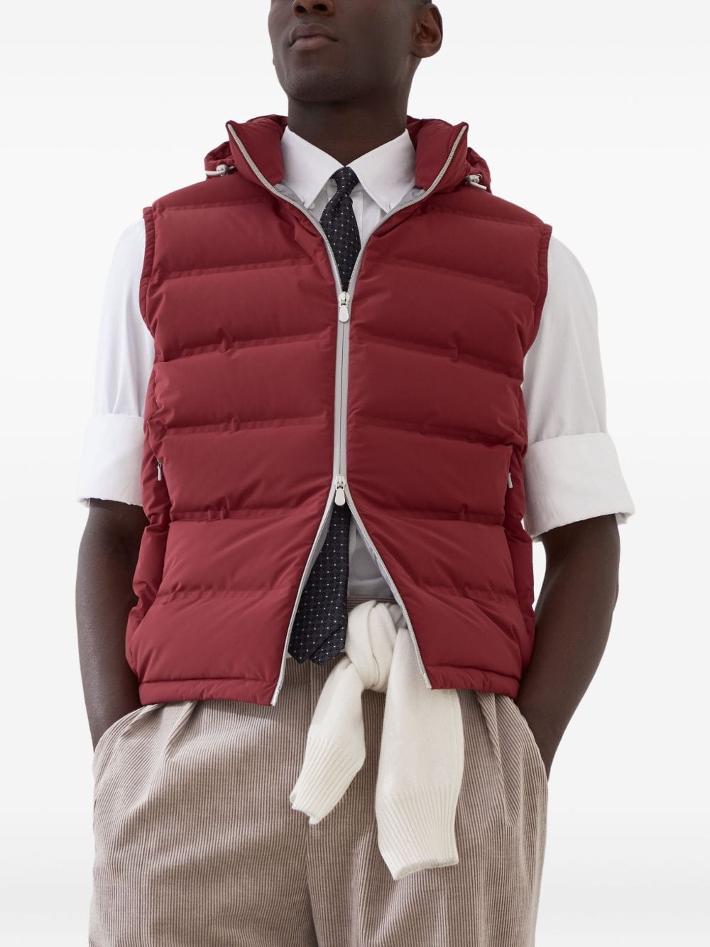 Brunello Cucinelli Vests Brunello Cucinelli Jackets Red Brunello Cucinelli Jackets Red Brand
