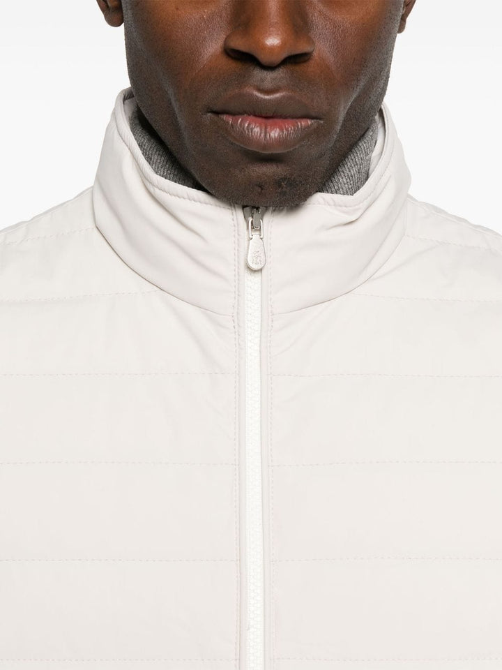 Brunello Cucinelli Vests Brunello Cucinelli Jackets White Brunello Cucinelli Jackets White Brand