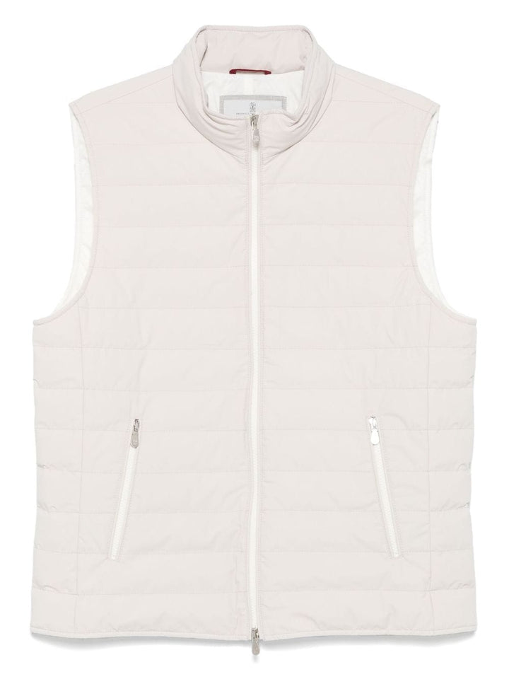 Brunello Cucinelli Vests Brunello Cucinelli Jackets White Brunello Cucinelli Jackets White Brand