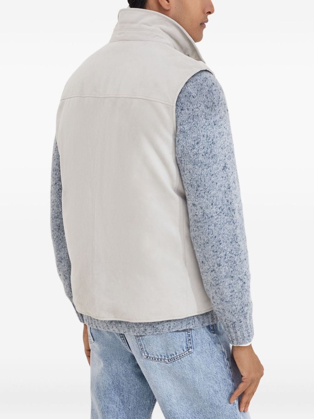 Brunello Cucinelli Vests Brunello Cucinelli Jackets White Brunello Cucinelli Jackets White Brand