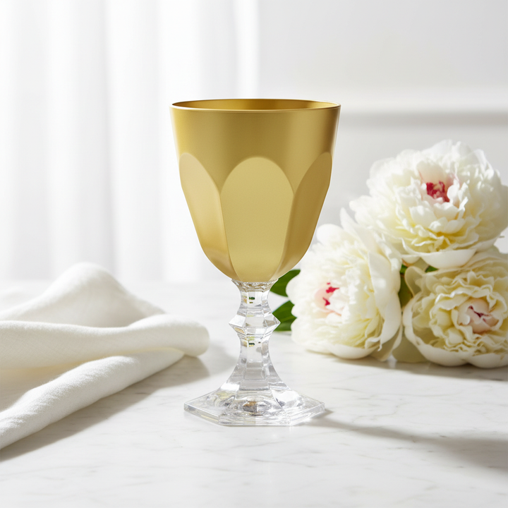 Dolce Vita Gold Goblet - Marble