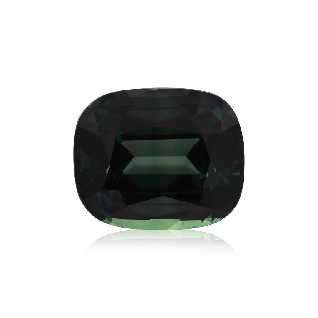 18.09 Carat Green SRI LANKAN Cushion Sapphire CD