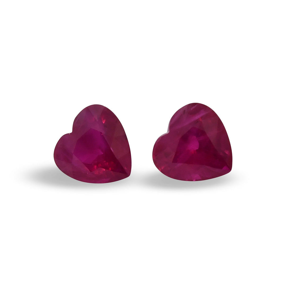 3.10 Carat Red  Heart Ruby