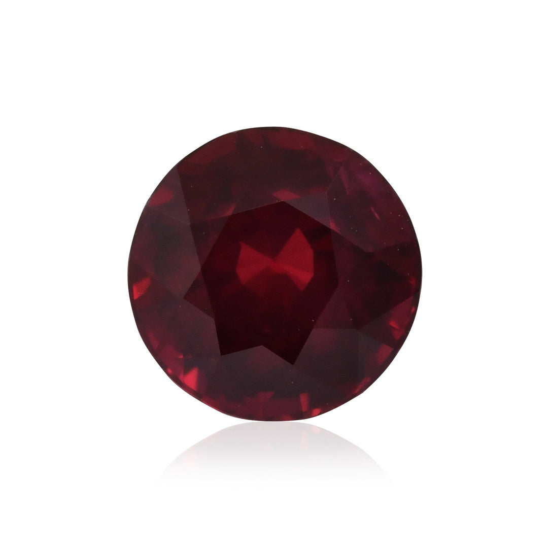 2.01 Carat Red MOZAMBIQUE Round Ruby CD