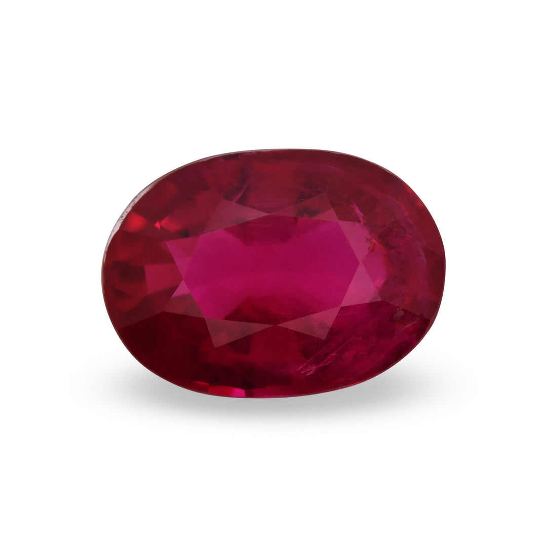 1.04 Carat Red MOZAMBIQUE Oval Ruby