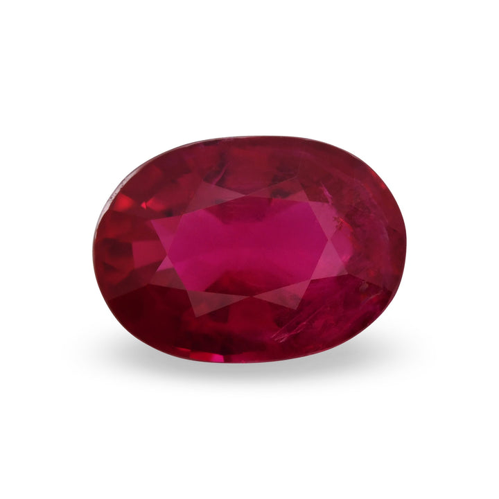 1.04 Carat Red MOZAMBIQUE Oval Ruby