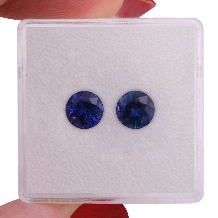 2.11 Carat Blue SRI LANKAN Round Sapphire