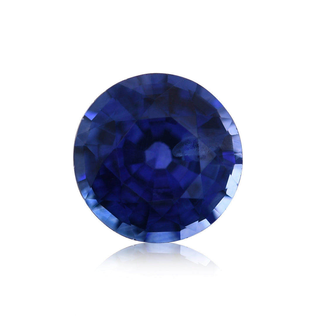 0.90 Carat Blue SRI LANKAN Round Sapphire