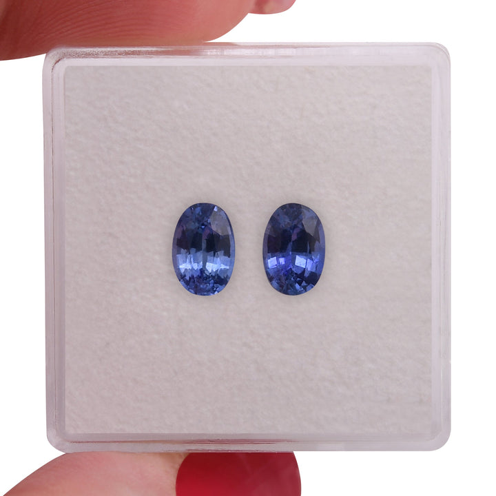1.55 Carat Blue SRI LANKAN Oval Sapphire