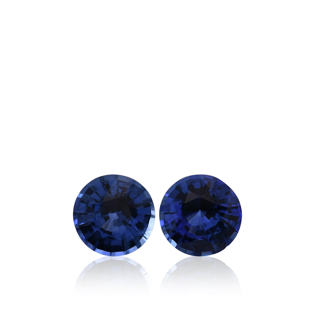 2.82 Carat Blue SRI LANKAN Round Sapphire