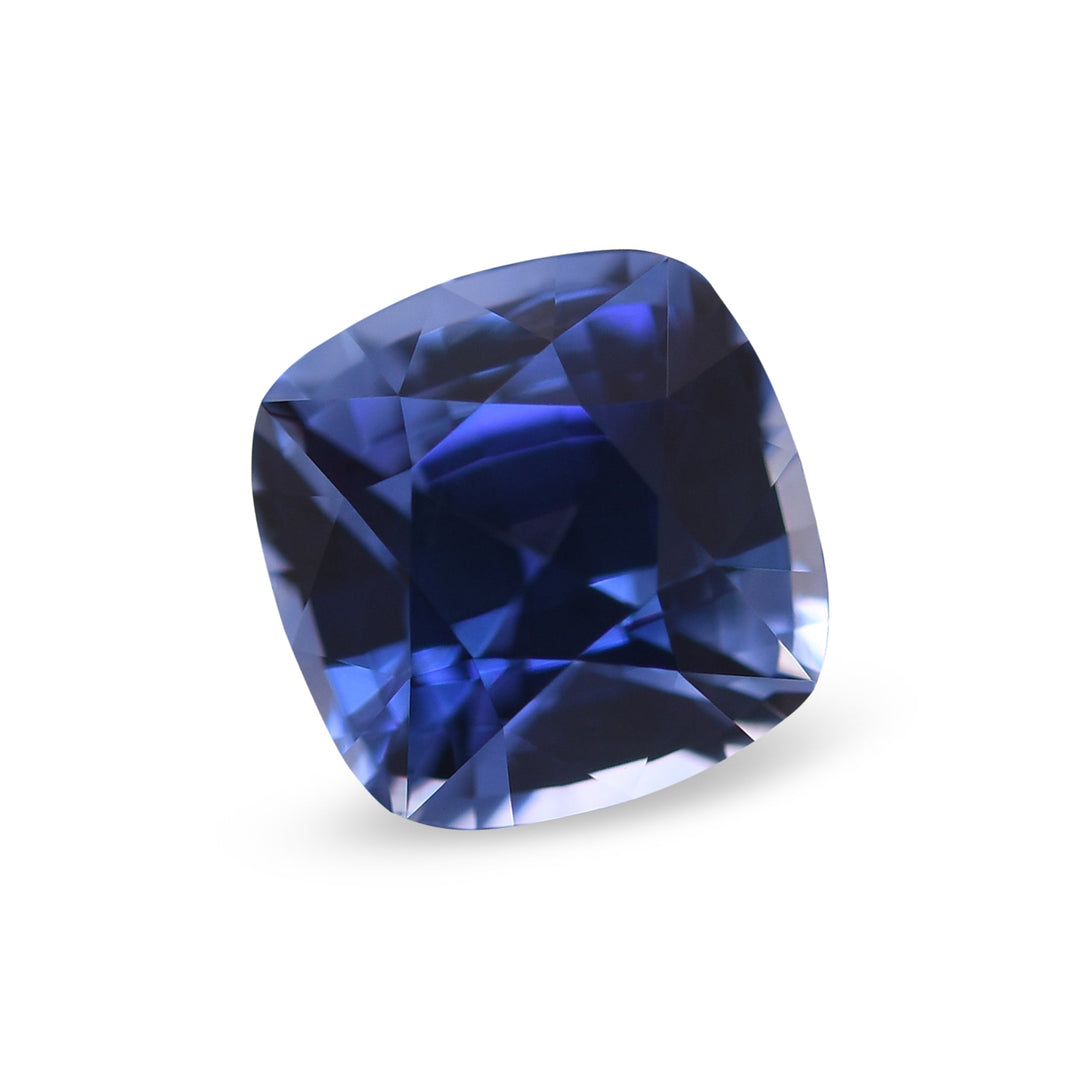 3.13 Carat Blue SRI LANKAN Cushion Sapphire CD