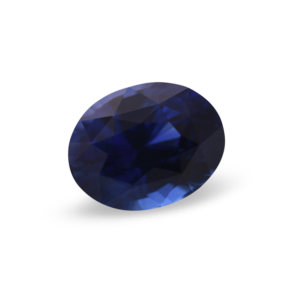 2.13 Carat Blue SRI LANKAN Oval Sapphire CD No Heat