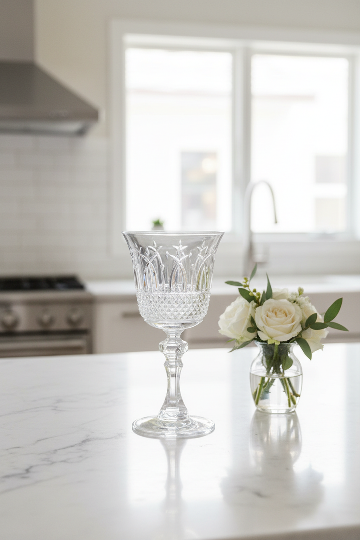White Marble Florals